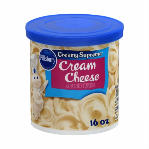 Pillsbury Creamy Supreme® Cream Cheese Frosting Perspective: front