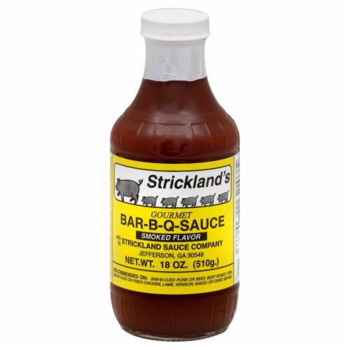 Strickland's Smoked Gourmet BBQ Sauce Perspective: front