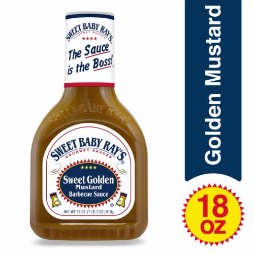 Sweet Baby Ray's® Sweet Golden Mustard Barbecue Sauce Perspective: front