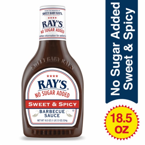  Sugar Free Spicy BBQ Sauce - No Sugar Spicy BBQ Sauce - Sugar  Free Spicy Barbecue Sauce - Zero Calories and Fat Free, 11.1 FL OZ - Gluten  Free, Low