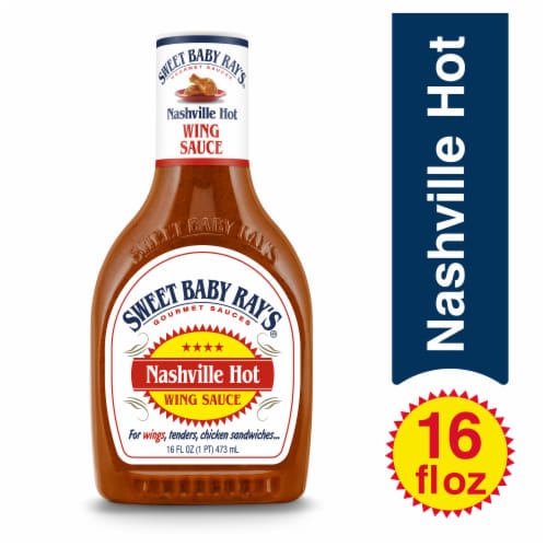 Sweet Baby Ray's Nashville Hot Wing Sauce 16 fl oz Perspective: front