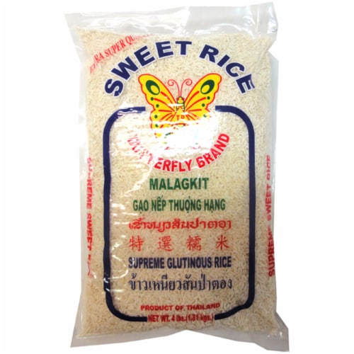 Butterfly Brand Sweet Rice Perspective: front