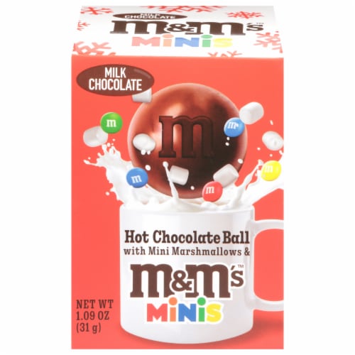 M&M's Milk Chocolate with Minis Christmas Chocolate Bar, 4 oz - Kroger