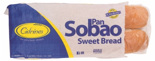 Cidrines Pan Sobao Sweet Bread Perspective: front