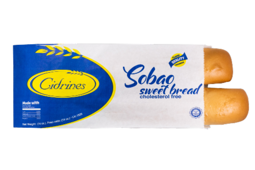 Los Cidrines Pan Soboa Sweet Bread Perspective: front