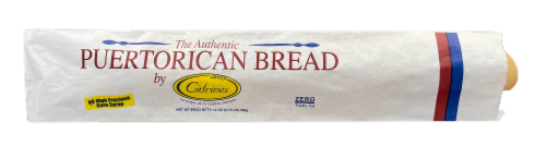 Cidrines Puerto Rican Bread Perspective: front