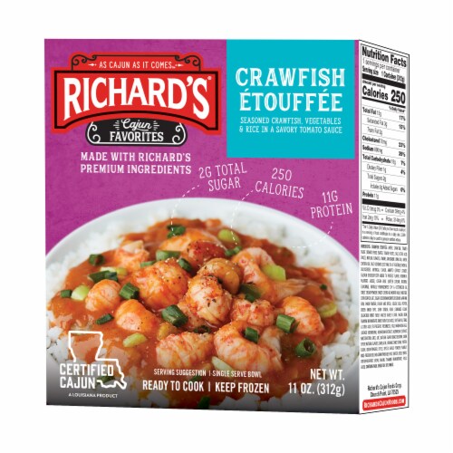 Richard's® Cajun Favorites Crawfish Etouffee Perspective: front