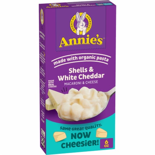 Annie’s White Cheddar Shells Mac and Cheese Macaroni and Cheese Dinner