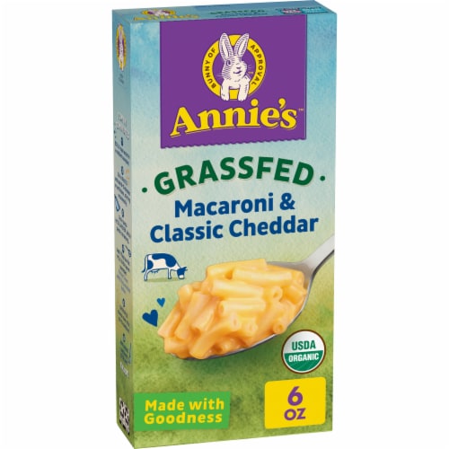 Annie’s™ Organic Grassfed Classic Mild Cheddar Mac N Cheese Dinner