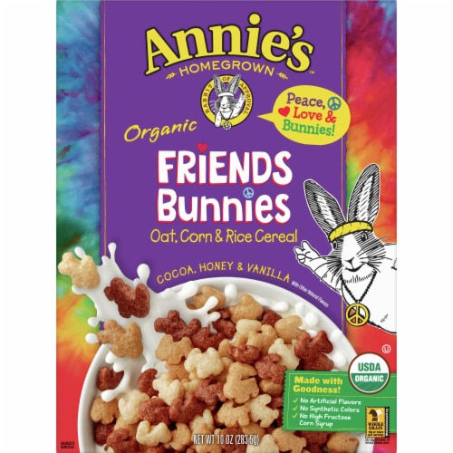Annie's™ Friends Bunnies Organic Cereal Perspective: front