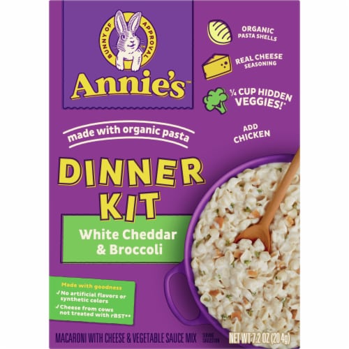 Annie's™ Organic White Chedder Broccoli Mac One-Pot Pasta Perspective: front