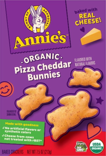 Annie's™ Organic Cheesy Cheddar Crackers, 7.5 oz - Foods Co.