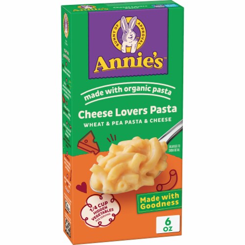 Annie’s Cheese Lovers Mac N Cheese Macaroni And Cheese Dinner Perspective: front