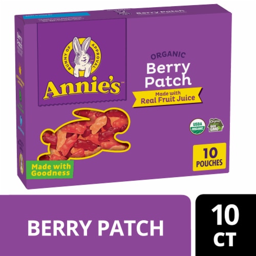 Annie’s Organic Berry Patch Bunny Fruit Flavored Snacks