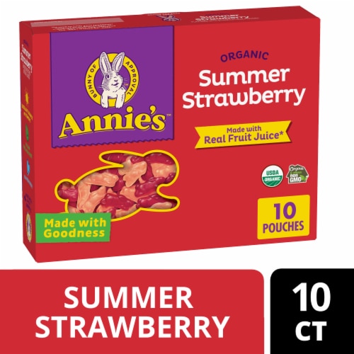 Annie’s Organic Summer Strawberry Fruit Flavored Snacks