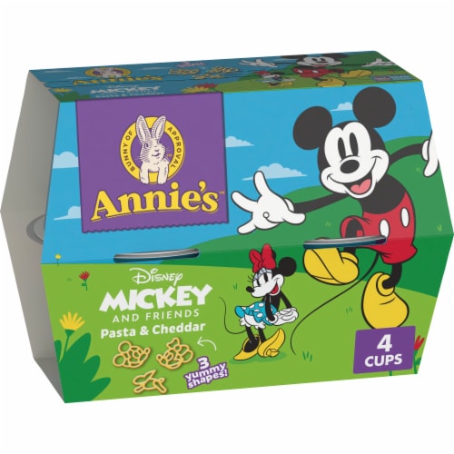 Annie's™ Microwaveable Disney Mickey & Friends Mac N Cheese Cups Perspective: front