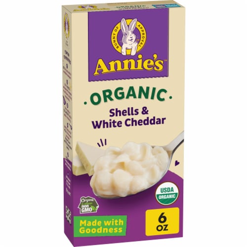 Annie’s Organic Shells and White Cheddar Mac and Cheese