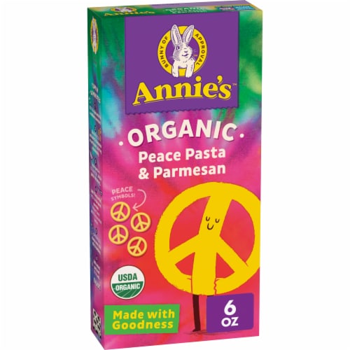 Annie’s™ Organic Peace Pasta & Parmesan Mac N Cheese Dinner