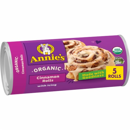 Annie's Organic Cinnamon Rolls Perspective: front