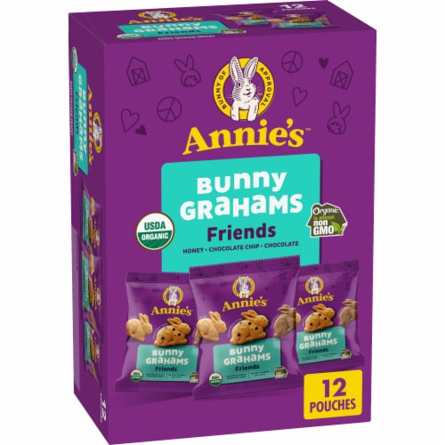 Annie's™ Organic Friends Bunny Chocolate Chip and Honey Graham