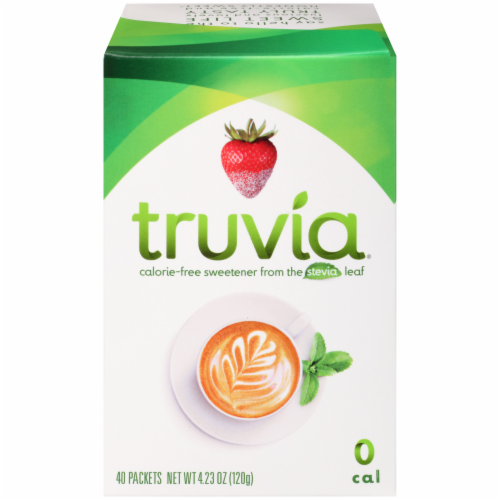 Truvia Natural Sweetener Packets Perspective: front