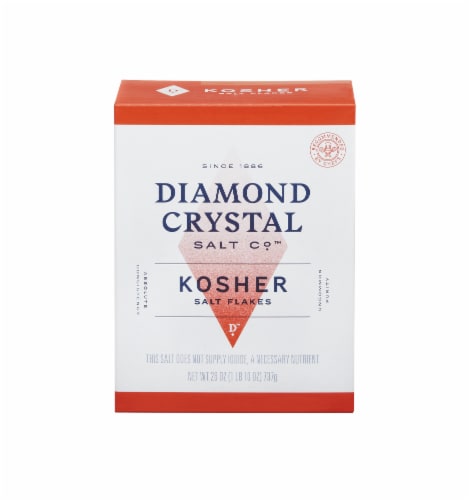 Diamond Crystal® Kosher Salt Flakes Perspective: front