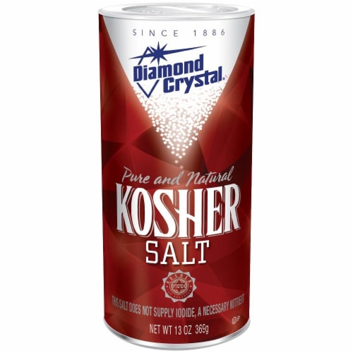 Diamond Crystal Kosher Salt Perspective: front