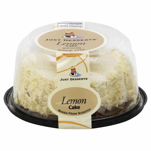 Just Desserts Lemon Cake Perspective: front