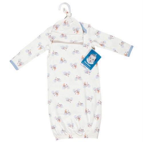 Gerber® Gown and Cap - Bicycles Perspective: front