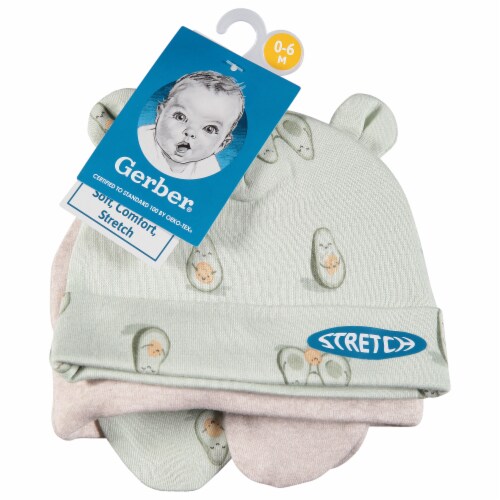 Gerber® Caps and Mittens - Assorted Perspective: front