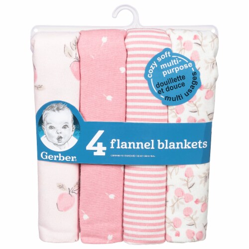 Gerber Flannel Blankets Perspective: front