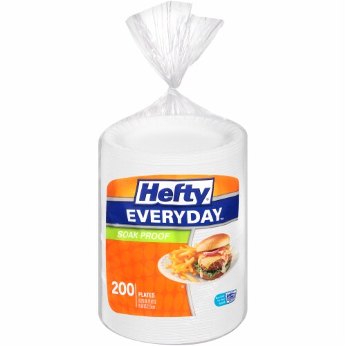 hefty paper plates