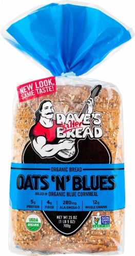 Dave's Killer Bread® Oats 'N' Blues™ Sliced Bread Perspective: front