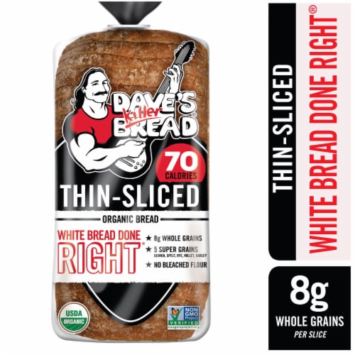 Dave’s Killer Bread White Bread Done Right Thin-Sliced Organic White Bread