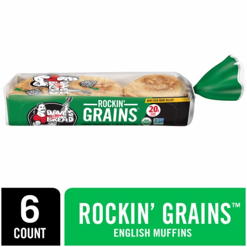 Dave’s Killer Bread Rockin’ Grains English Muffins Organic Whole Grain English Muffins