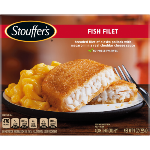 Stouffer's® Fish Filet Frozen Meal Perspective: front