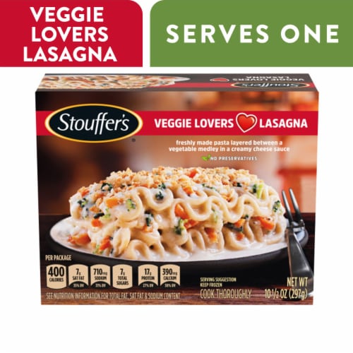 Stouffer's® Vegetable Lasagna Frozen Meal Perspective: front