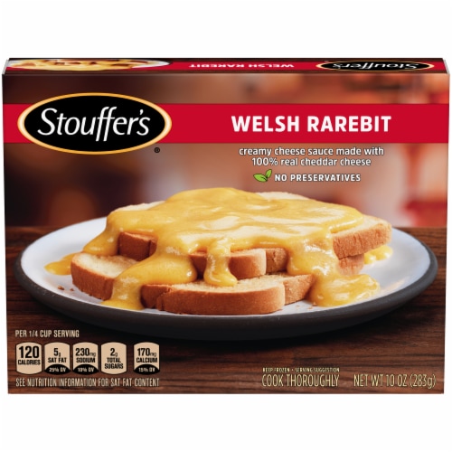 Stouffer's Welsh Rarebit Frozen Dish Perspective: front