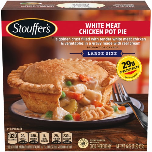 Stouffer's White Meat Chicken Pot Pie Frozen Meal, 16 oz - Ralphs