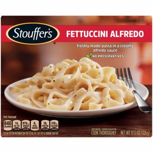 Stouffer's® Fettuccini Alfredo Frozen Meal Perspective: front