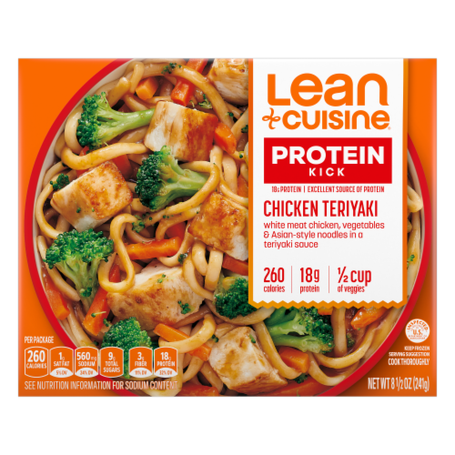 Lean Cuisine Frozen Teriyaki Chicken Meal Perspective: front