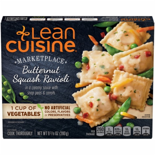 Lean Cuisine Butternut Squash Ravioli Perspective: front