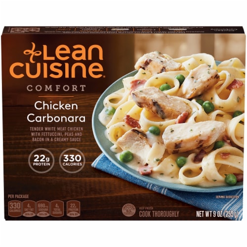 Lean Cuisine Comfort Chicken Carbonara Frozen Meals Perspective: front