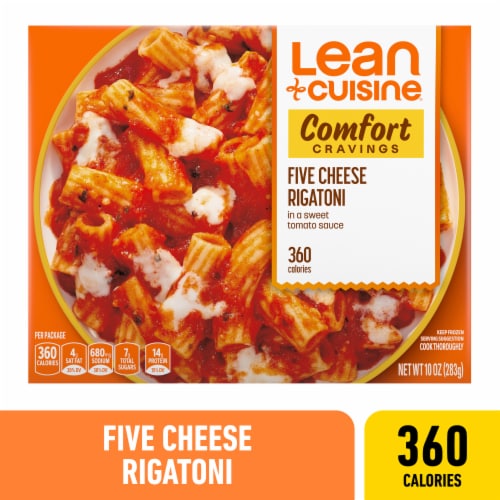 Lean Cuisine Favorites Five Cheese Rigatoni Frozen Meal Perspective: front