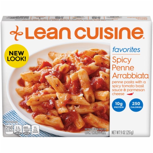 Lean Cuisine Favorites Spicy Penne Arrabbiata Frozen Meal Perspective: front