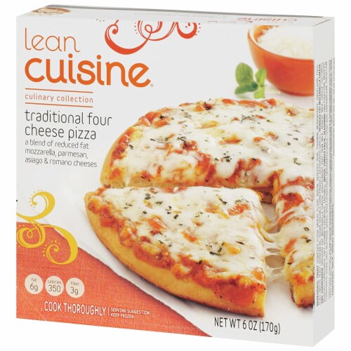 LEAN CUISINE Four Cheese Pizza 10x6oz Perspective: front