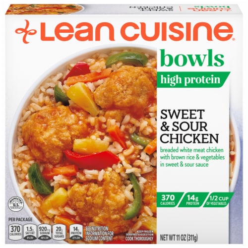 Lean Cuisine® Bowls Sweet and Sour Chicken Frozen Meal, 12 oz - Smith’s ...