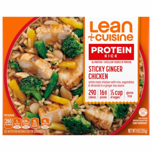 Lean Cuisine® Protein Kick Sticky Ginger Chicken Frozen Meal, 9 oz