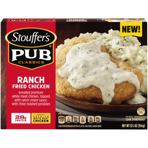 Stouffers® Pub Classics Ranch Fried Chicken Frozen Entree Frozen Meal ...