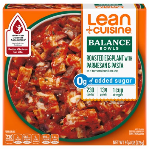 Lean Cuisine® Frozen Roasted Eggplant Perspective: front